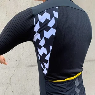 ASSOS ASSOS Koszulka rowerowa EQUIPE RS 2/3 JERSEY SPRING FALL black series - Koszulki rowerowe - miniaturka - grafika 6