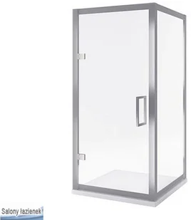 Actima Seria 600 90x90 profil chrom błyszczący szkło transparentne KAAC.1905.900.LP/KAAC.1906.900.LP - Kabiny prysznicowe - miniaturka - grafika 2