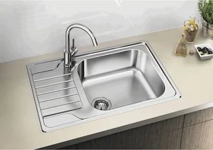 Blanco DINAS XL 6 S Compact Stal szczotkowana, odwracalny (525121) - Zlewozmywaki - miniaturka - grafika 2