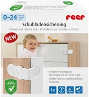 Zabezpieczenia dla dzieci - Reer Zabezpieczenie kątowe szuflad przyklejane 3M RE-71050 - miniaturka - grafika 1