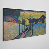 Obrazy i zdjęcia - PL Coloray Obraz na Płótnie Zima Krajobraz 100x50cm - miniaturka - grafika 1