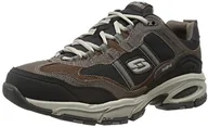 Buty sportowe męskie - Skechers Sport Men's Vigor 2.0 TRAIT 51241-BRBK brązowy - miniaturka - grafika 1