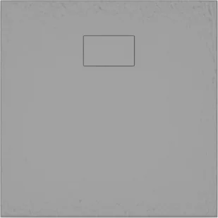 vidaXL Lumarko Brodzik prysznicowy, SMC, szary, 90 x 90 cm 148937 - Brodziki prysznicowe - miniaturka - grafika 6