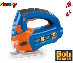 Smoby Bob Budowniczy Wyrzynarka GXP-563194 - Zabawki AGD - miniaturka - grafika 4