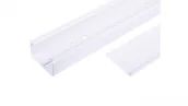 Kanały kablowe - OBO Bettermann Kanał instalacyjny 60x40 WDK40060RW biały 6191134 2m 6191134 - miniaturka - grafika 1