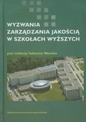 Biznes - Wydawnictwo Uniwersytetu Jagiellońskiego  Wyzwania zarządzania jakością w szkołach wyższych - miniaturka - grafika 1