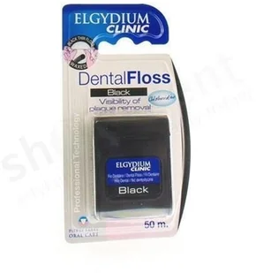 Elgydium ELGYDIUM - czarna nić dentystyczna z chlorheksydyną 50m - Nici dentystyczne - miniaturka - grafika 2