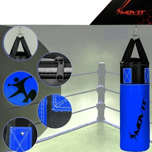 MOVIT WOREK BOKSERSKI RĘKAWICE BOKSERSKIE ZESTAW DZIECI 20040908 - Worki treningowe - miniaturka - grafika 5