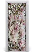 Naklejki na drzwi i meble - Tulup.pl Nalepka Naklejka fototapeta na drzwi Kwiaty magnolii 95x205cm - miniaturka - grafika 1