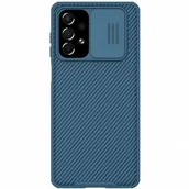 Etui i futerały do telefonów - Nillkin Etui CamShield Galaxy A73 5G, niebieskie - miniaturka - grafika 1