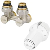 Akcesoria grzewcze - Danfoss Zestaw grzejnikowy kątowy M30 2 elementy 013G6532 - miniaturka - grafika 1
