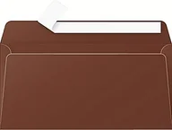 Koperty - Clairefontaine 5055 °C PACK 20 kopert pyłki 110 X 220 MM, czekoladowobrązowy 5235C - miniaturka - grafika 1