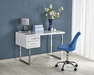 Halmar B30 biurko biały-chrom Halmar V-CH-B/30 - Biurka - miniaturka - grafika 3