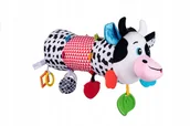 Gryzaki dla dzieci - Wałek sensory Krówka BaliBazoo Poduszka Aktywności - miniaturka - grafika 1