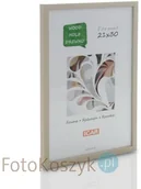 Ramki na zdjęcia - Icar Ramka drewniana Pinia kremowa (na zdjęcie 21x30 cm) - miniaturka - grafika 1