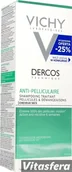Szampony do włosów - Vichy Dercos, szampon przeciwłupieżowy, włosy suche, 200 ml - miniaturka - grafika 1