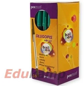 Polsirhurt Długopis PENWORD 007 zielony DL30PSH - Długopisy - miniaturka - grafika 2