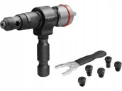 Nitownice - Nitownica adapter na wkrętarkę wiertarkę 2,4-6,4 - miniaturka - grafika 1