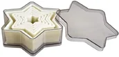 Noże kuchenne - Ibili 784206 puszka na ciastka Puszka na-formy do wycinania ciasta, w kształcie gwiazdek, jednokolorowa 784206 - miniaturka - grafika 1