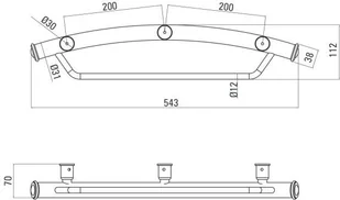 Deante Uchwyt z wieszakiem Vital NIV041H - Akcesoria łazienkowe - miniaturka - grafika 4