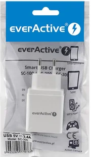 everActive Ładowarka sieciowa everActive SC-300 3xUSB 3,4A SC300 - Ładowarki do telefonów - miniaturka - grafika 5