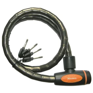 Master Lock VSA Van Spijk Zapięcie kablowe na klucz 100x1,8 cm, 8228EURDPRO 8228EURDPRO - Zabezpieczenia do roweru - miniaturka - grafika 3