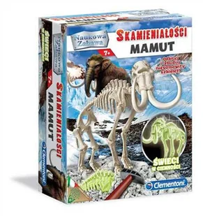 Clementoni Naukowa zabawa Skamieniałośc i Mamut Fluorescencyjny 60890 - Mały naukowiec - miniaturka - grafika 2