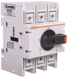 lovato Rozłącznik izolacyjny 3P 160A GA160A GA160A - Wyłączniki światła i elektryczne - miniaturka - grafika 2