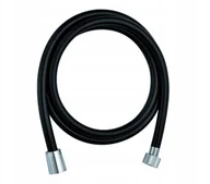 Węże prysznicowe - Wąż natr. Wn Black 150 Pcv czarny - miniaturka - grafika 1