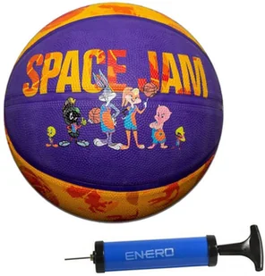 Spalding Piłka do koszykówki NBA Space Jam Tune Squad + pompka Jordan 84-595Z - Koszykówka - miniaturka - grafika 2