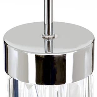 Orion Lampa wisząca Prism, szkło kryształ, 10cm, chrom - Lampy sufitowe - miniaturka - grafika 9