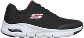 Sneakersy męskie - Skechers "Skchers Arch Fit Męskie Czarne (232040-BKRD)" 232040-BKRD - miniaturka - grafika 1