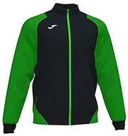 Kurtki i kamizelki sportowe męskie - Joma Joma Męska kurtka Essential II i kamizelka Cabal. czarny czarno-zielony neonowy XS 101535.117 - miniaturka - grafika 1