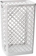 Kosze na śmieci - Katrin Inclusive ażurowy pojemnik na odpady 40 L Biały 4287 - miniaturka - grafika 1