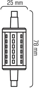 LEDlumen Żarówka LED CCD NW J78-AP, R7s, 4 W, barwa biała neutralna - Żarówki LED - miniaturka - grafika 7