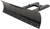 Łopaty do śniegu - shumee Pług śnieżny do wózka widłowego 150x38 cm czarny - miniaturka - grafika 1