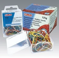 Gumki biurowe - HERLITZ Sp. z o.o. gumki recepturki, 100 sztuk - miniaturka - grafika 1