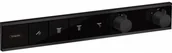 Baterie wannowe i prysznicowe - Hansgrohe RainSelect wannowo-prysznicowa czarny matowy 15382670 - miniaturka - grafika 1