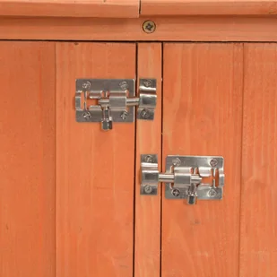 vidaXL Schowek ogrodowy, 120x50x91 cm, drewniany - Altany ogrodowe - miniaturka - grafika 3