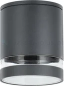 Lampy ogrodowe - Rabalux Zombor lampa podsufitowa zewnętrzna przezroczysty antracyt 7817 - miniaturka - grafika 1