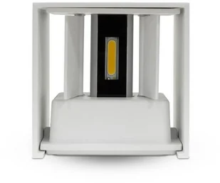 v-tac Kinkiet Ścienny V-TAC 12W LED Góra/Dół Regulowany Chip BRIDGELUX Biały Kwadrat IP65 VT-759-12 4000K 1100lm - Lampy ścienne - miniaturka - grafika 34