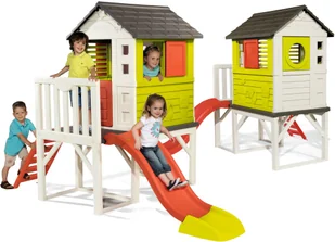 Smoby Smoby Domek na Palach plac zabaw Zjeżdżalnia 150 cm 810800 - Place zabaw - miniaturka - grafika 20