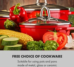 Płyta elektryczna Klarstein CP10-CookBuddy-SL - Płyty elektryczne - miniaturka - grafika 7