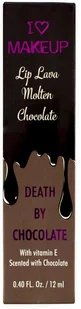 Makeup Revolution I Heart Makeup Molten Chocolate błyszczyk do ust Death By Chocolate 12ml - Błyszczyki do ust - miniaturka - grafika 2