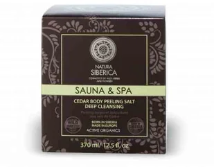 Siberica Professional Professional, Sauna&Spa, cedrowy solny peeling do ciała, 370 ml - Peelingi do ciała - miniaturka - grafika 2