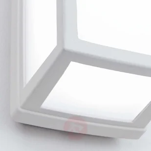 Orion Biały aluminiowy kinkiet zewnętrzny LED Bob, IP54 - Lampy ścienne - miniaturka - grafika 4