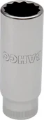 Klucze i nasadki - BAHCO nasadka ręczna wydłużona 12-kątna 1/2" do śrub M19, [7805DM-19] - miniaturka - grafika 1