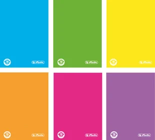 Herlitz Sp. z o. o. Bruliony B5 120 KARTEK KRATKA COLOR BLOCKING - Szkolne artykuły papiernicze - miniaturka - grafika 3