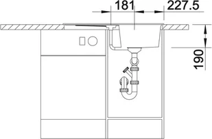 Blanco ZIA 45S BIAŁY 514718 - Zlewozmywaki - miniaturka - grafika 8