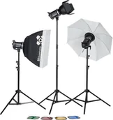 Lampy studyjne - Quadralite Lampa studyjna Zestaw oświetlenia studyjnego Up! X 700 Kit 11989-uniw - miniaturka - grafika 1